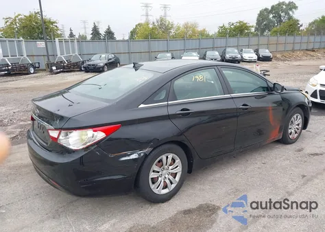 2012 Hyundai Sonata Gls из США, поврежденный, VIN 5NPEB4AC4CH380211